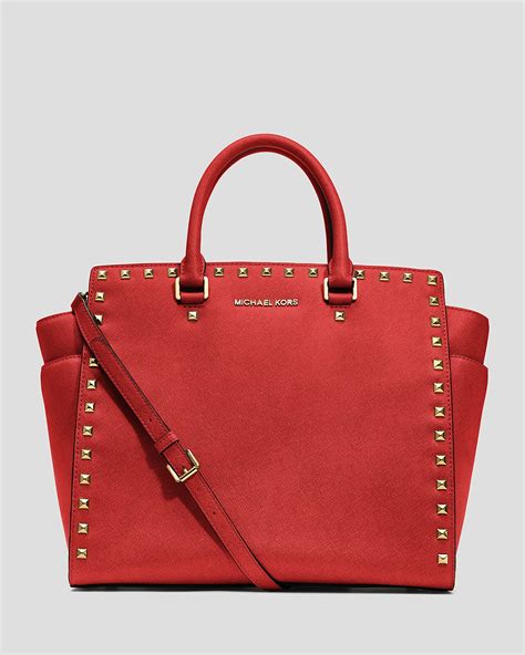 michael kors north south tote selma